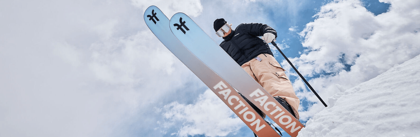 Dropping - the latest 24/25 Faction skis are at Outside Sports now Outside Sports